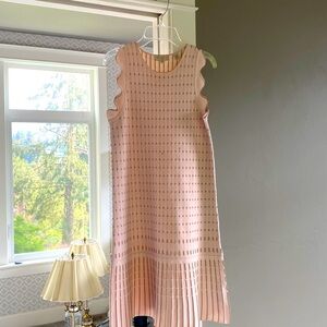 Ted baker, pink dress, size 1, this dress has been worn only a couple of times.